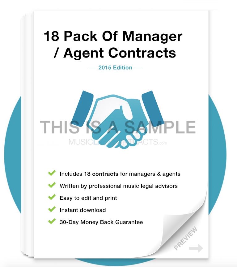 music management contract