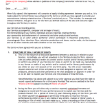 360 Record Label Agreement