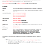 Live Promoter - Artist Contract 1