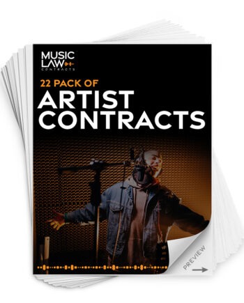 Artist / Band Contract Template Pack (22 Contracts)