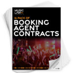 Music Law Contracts - Booking Agent Contract Pack