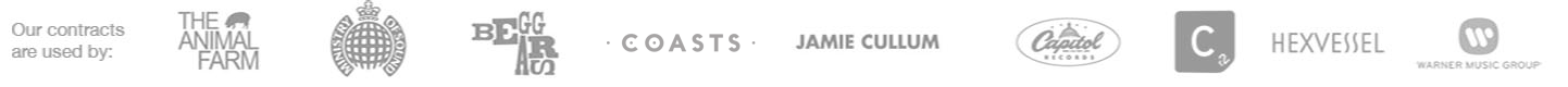 MusicLawContracts clients